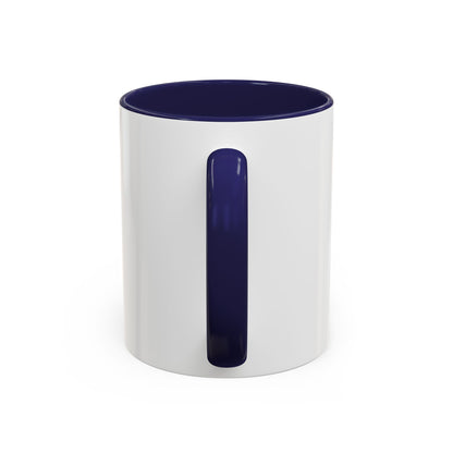 Jesus Is King Accent Coffee Mug — Christian Faith Coffee Cup (11/15oz)